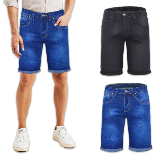Bermuda uomo corto jeans - bermuda, di