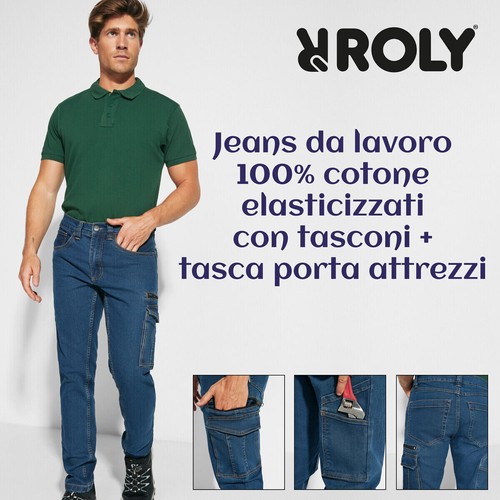 Jeans lavoro elasticizzati - jeans,