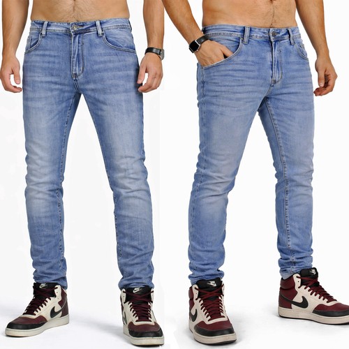 Jeans uomo slim fit - fit, denim