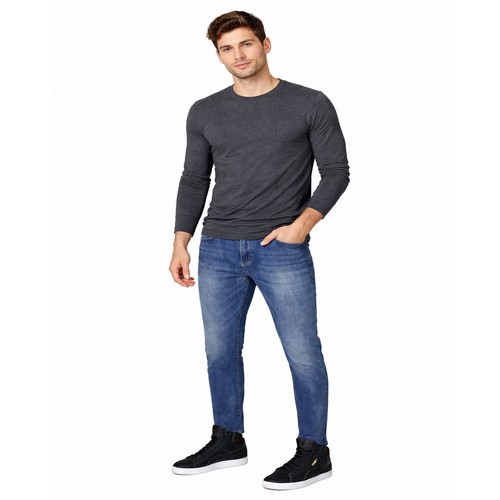 Jeans uomo denim - jeans, blu