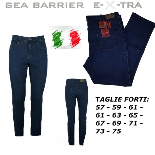 Jeans uomo cotone - jeans,