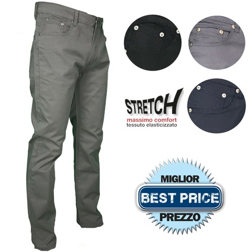 Pantalone uomo cotone gamba - uomo,