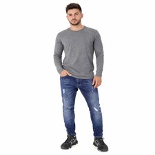 Jeans Uomo Denim Pantaloni
