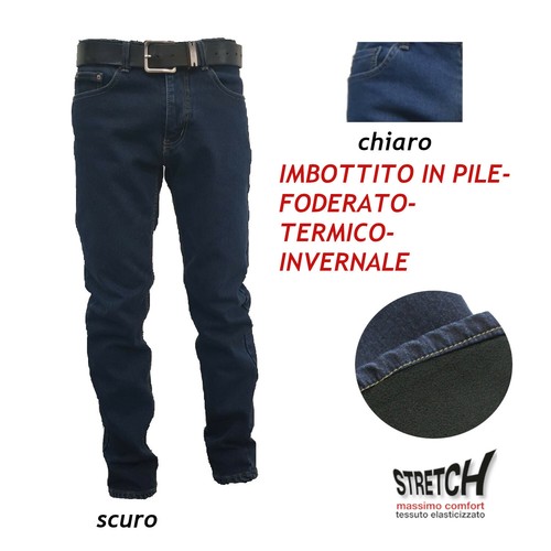 Jeans uomo invernale - uomo,