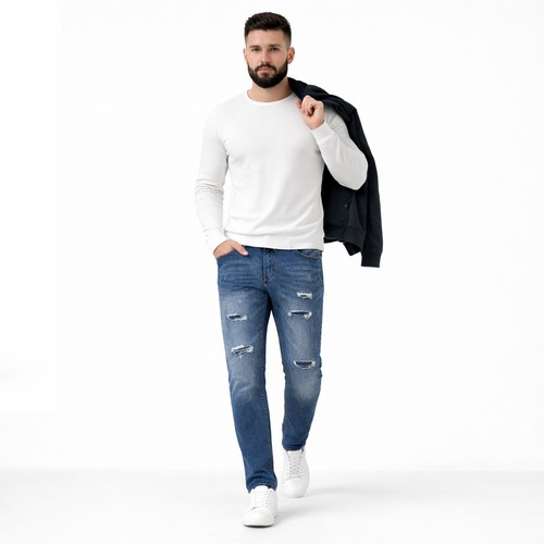 Jeans uomo slim fit - jeans,