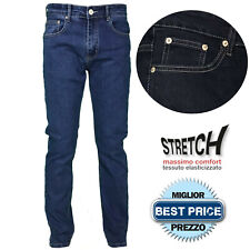 Jeans Uomo Cotone 5 Tasche