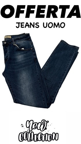 Jeans uomo elasticizzato