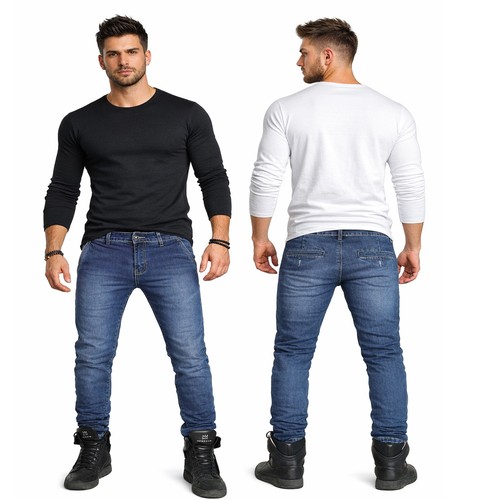Pantaloni uomo tasca filo - pantaloni,