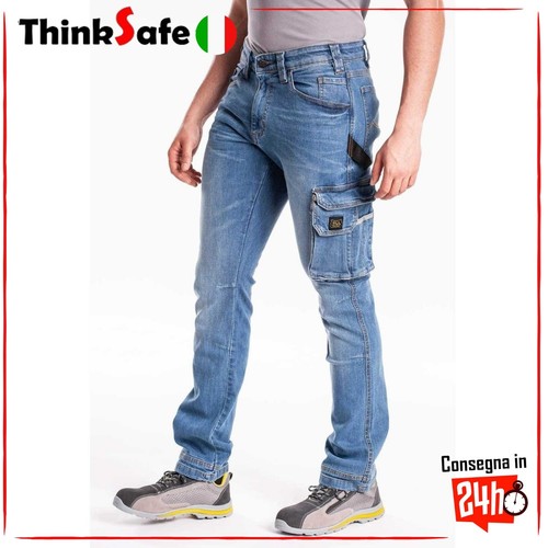 Jeans lavoro elasticizzato - jeans,
