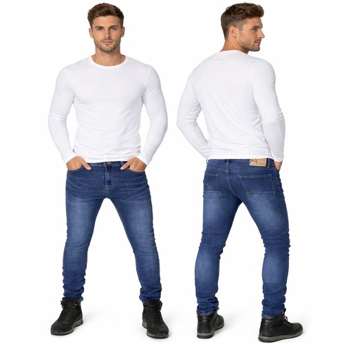 Jeans uomo denim - jeans, pantaloni